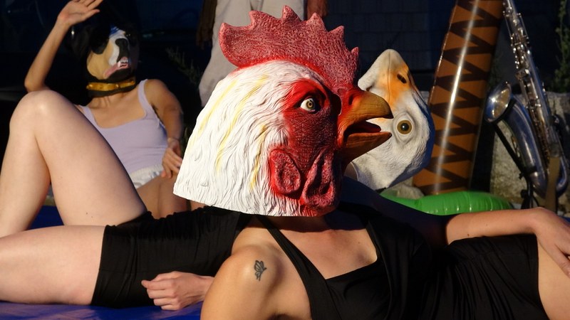 Archipel Nr 5: (von vorne) Marcella Centenero, Dagmar Ottmann, Yifeng Wang