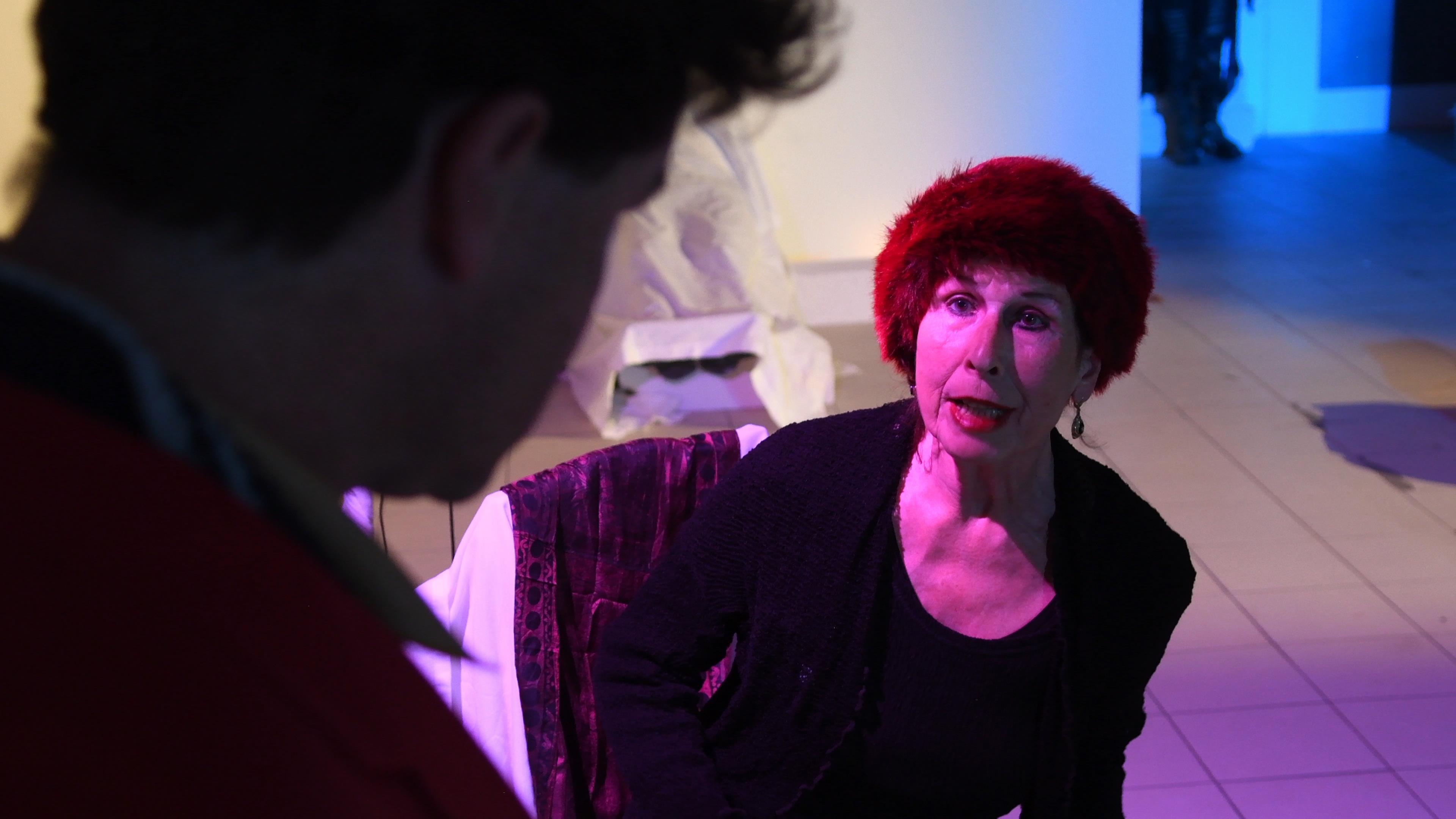 Olaf Creutzburg & Renate Obermaier in "Séance"